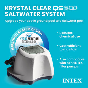 Intex Krystal Clear Saltwater System for 7000 Gallon Above Ground Swimming Pool