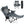 Reclining Camping Chair with Adjustable Backrest & Footrest