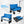 2-in-1 Collapsible Wagon Bench Seat with Adjustable Handle