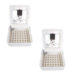 Little Giant 11300 Deluxe Digital Incubator w/ Fan Automatic Egg Turner (2 Pack) - TRAPSKI