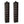 ClosetMaid 8 Shelf Wire Hanging Closet Nonwoven Fabric Organizer, Brown (2 Pack)