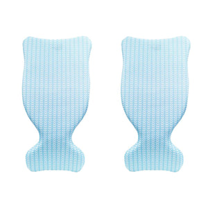 Magic Time International Saddle Pool Float, Blue with Chevron Pattern (2 Pack)