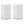 Suncast Wicker Resin Outdoor Hideaway Trash Can Bin with Latching Lid (2 Pack)