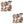 NutriChef 20 Piece Nonstick Kitchen Cookware Pots & Pans Set, Bronze (2 Pack)