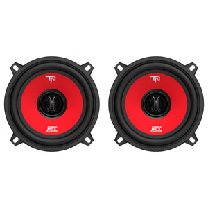 MTX TERMINATOR5 35W RMS 2 Way Polypropylene Coaxial Speakers, Pair (2 Pack)