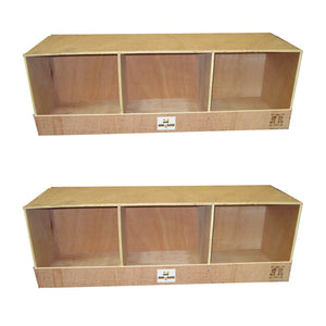Rugged Ranch TRIPLEX RuggEgg Wooden Chicken Coop Triple Nesting Boxes (2 Pack) - TRAPSKI