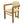 Outdoor Accent Armchairs For Patio (Set of 2) - Natural / Teak