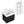 Modern Wall Mounted Bathroom Vanity with Resin Sink and Storage Rack