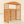Outsunny Wood Air Conditioner Fence, Outdoor Privacy Screen Potting Table with Shelves