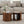 2Piece Round Coffee Table Set, Modern Nesting Side Tables with Sliding Door Storage