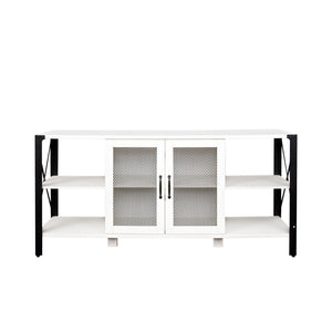 Industrial TV Stand for Living Room and Bedroom