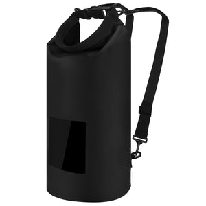 Floating Waterproof Dry Bag Floating Dry Sacks with Observable Window 10L Roll Top Lightweight Dry Storage Bag for Kayaking Rafting Boating Swimming C