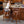 Swivel Cow Top Wooden Bar Stool, 360 Degree Swivel Bar Height Chair With Backs For Home Kitchen Counter