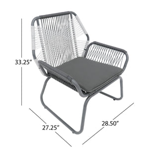 Milan 3PC Chat Set