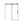 Frameless Single Sliding Shower Door, Square Tube Track