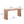Rustic Wood Console Table with Natural Log Accents – 62
