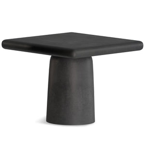 Zachary - 2 Piece Set Cast Aluminum Coffee Table - Black