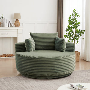 Swivel Chair With 360° Rotation For Living Room