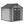 8x8FT Resin Outdoor Storage Shed with Lockable Door