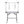 Folding Dog Pet Grooming Table Stainless Steel Frame Rubber Mat On Board With Adjustable Arm And Clamps Pet Dog Cat Grooming Table