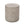 Outdoor Lightweight Concrete Side Table, Light Gray