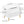 Toy Box With Front Bookshelf, Flip Top Lid, Safety Hinge For Kids Room Organization - White