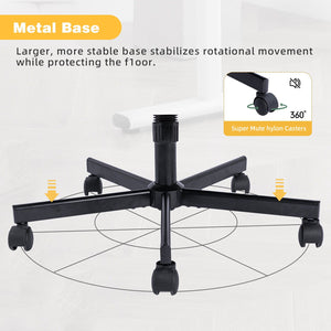 Criss Cross Office Chair With Adjustable Height, Ergonomic Design