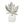 Aluminum Leaf Sculpture with Marble Base