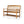 Imperial Bench With Built-In Shelf