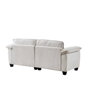 Luxury Chenille Upholstered Loveseat Couch