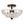 Smoky Semi Flush Mount Ceiling Light
