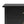 Warm Shaker Bedside Table - Black