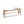 Design Natural Oak Wood Dining Bench with Handwoven Cane Seat in White