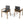 Belfast Dining Chair with Acacia Wood Frame and Mesh Seating (Set of 2)