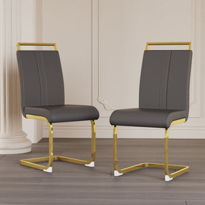 Side Dining Room Chair, Padded Seat High Back
