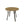 Round Dining Table for 2-4 People - Rustic Brown