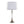 Ashland - Contemporary Crystal Table Lamp (Set of 2) - Clear Crystal / Nickel / White