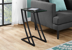 Accent Table C-Shaped with Sturdy Construction