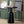 Stain Pedestal Accent Round Table With Lipped Top - Black