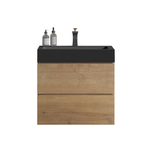 Alice Natural Oak Bathroom Vanity With Sink