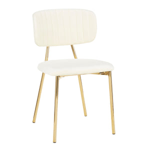 Bouton Contemporary/Glam Chair - Set of 2