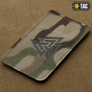 M-Tac Patch Valknut Horizontal Laser Cut