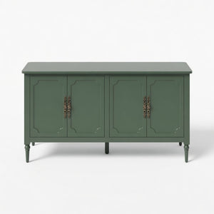 Vintage Buffet Cabinet With Adjustable Shelves
