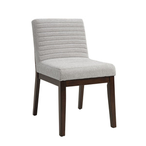 Edwyn Linen Side Chair (Set of 2) - Gray
