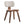 Casson Boucle Walnut Side Chair (Set of 2) - White / Walnut