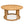 TREXM Patio Dining Table Set for 6 with Umbrella Hole