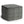 Briella - Square Woven Outdoor / Indoor Pouf - Gray / White