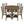 Round Dining Table Set For 4 With Chairs