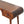 Solid Wood London Arch Writing Desk, 2-Drawers, Chestnut