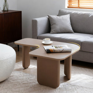 L-Shape Coffee Table For Living Room